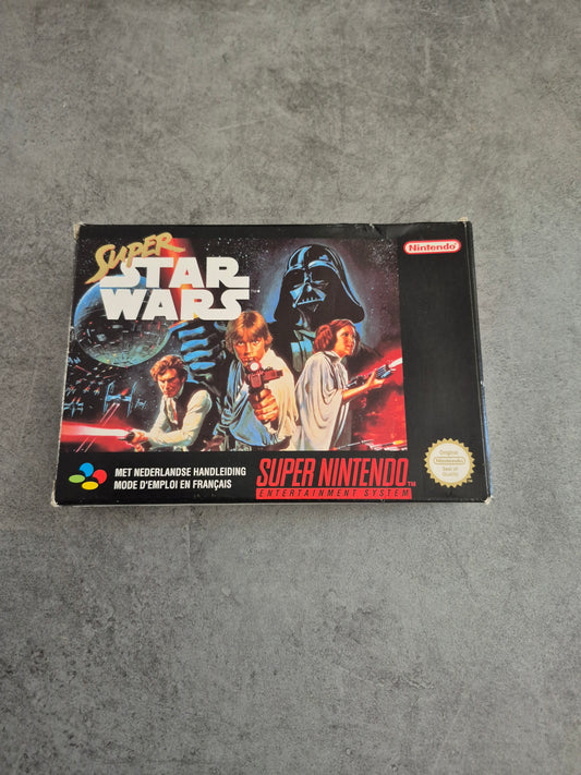 Super Nintendo SNES - Super Star Wars - PAL FAH - Complet - Excellent état