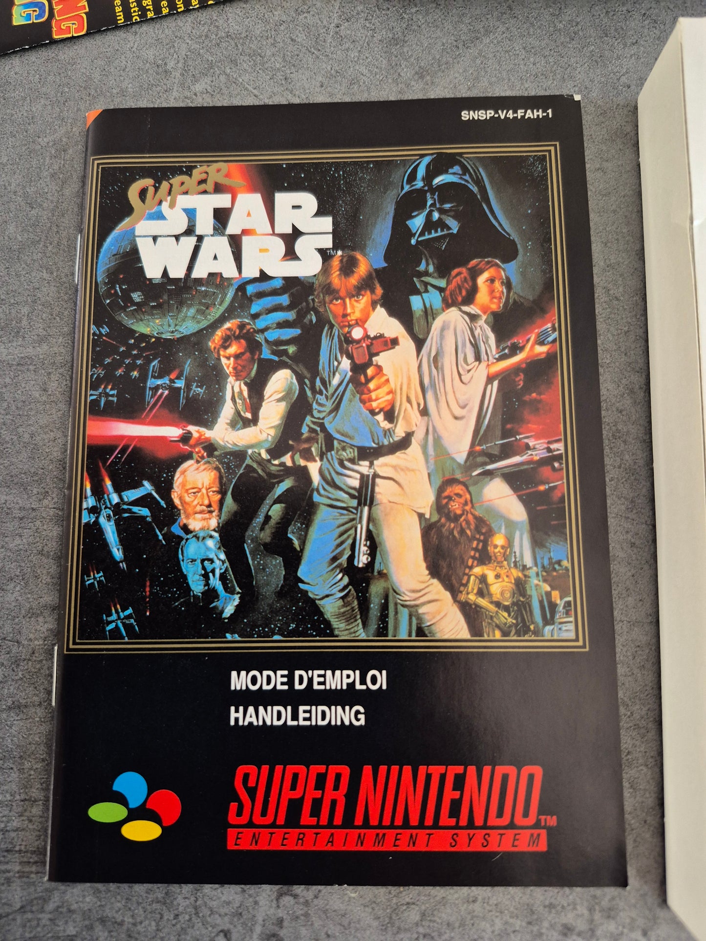Super Nintendo SNES - Super Star Wars - PAL FAH - Complet - Excellent état