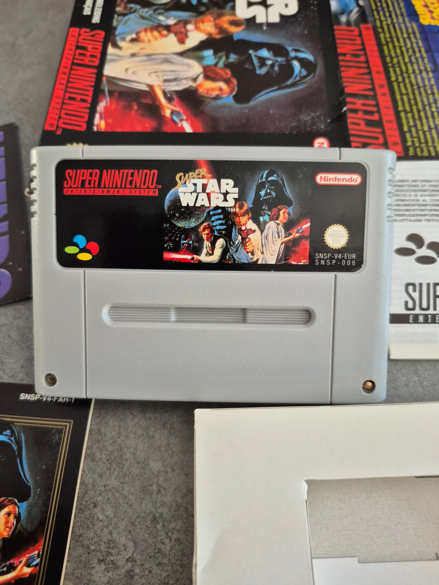 Super Nintendo SNES - Super Star Wars - PAL FAH - Complet - Excellent état
