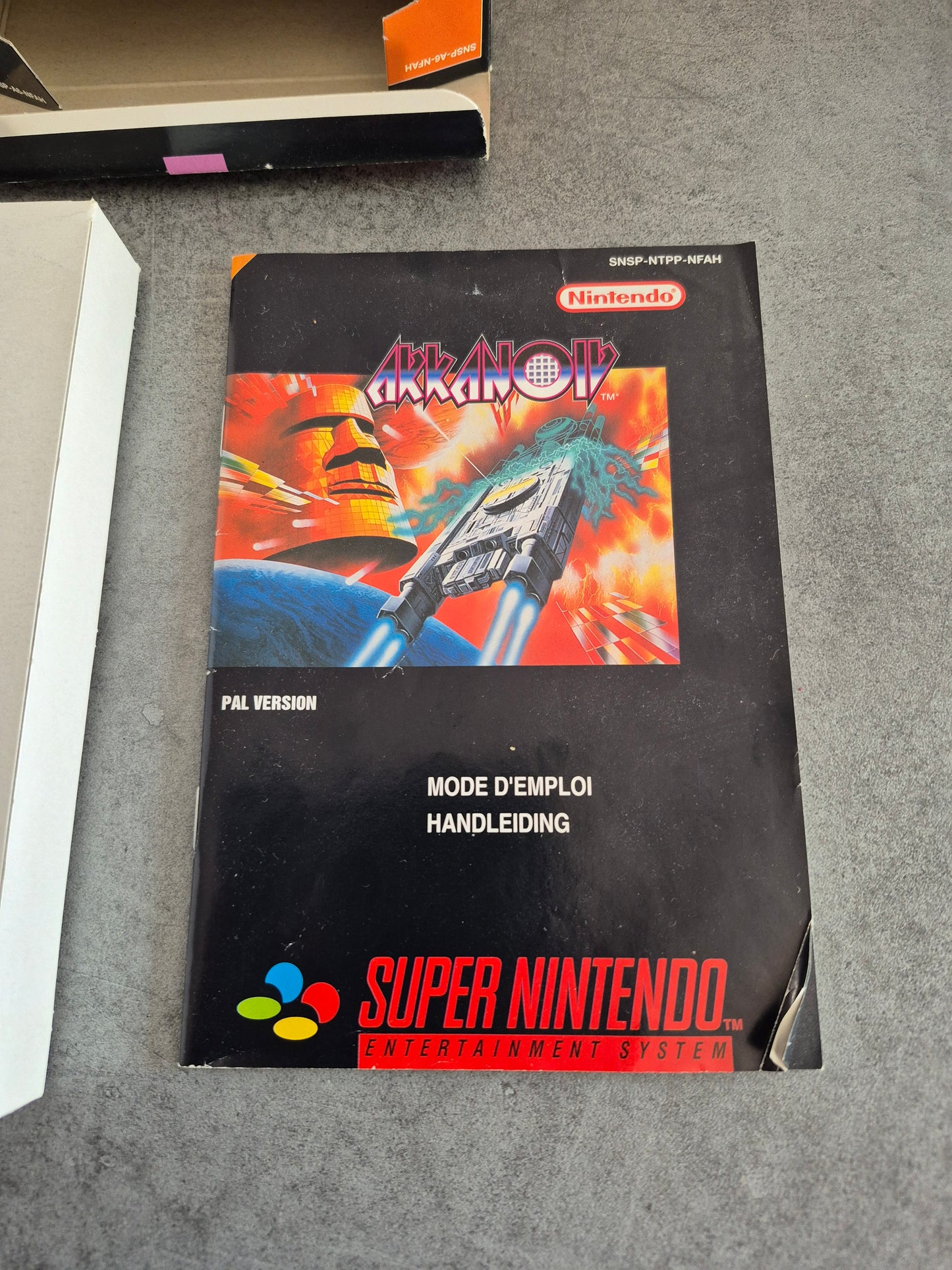 Jeu Arkanoid FAH Super Nintendo - SNES - Pal FAH Complet Super état
