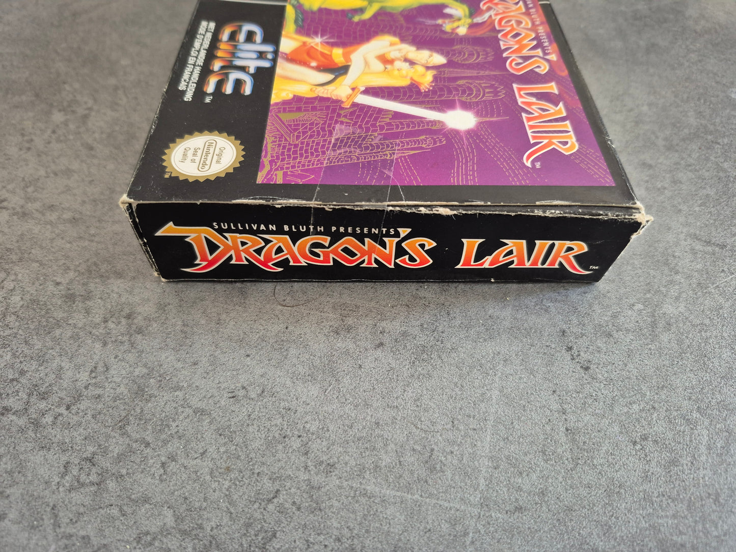 Jeu Dragon's Lair - Super Nintendo - SNES - PAL FAH - Sans Notice