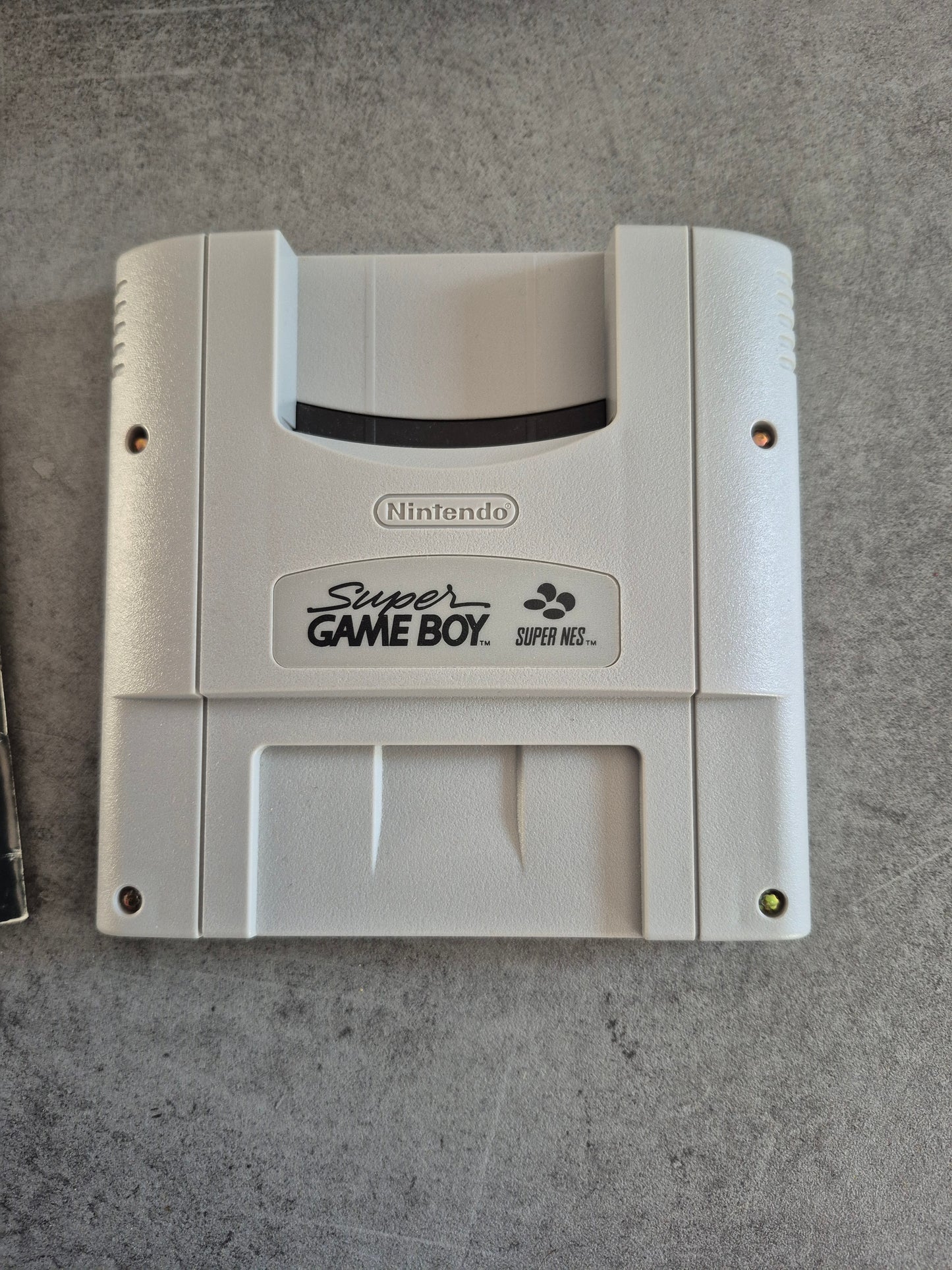 Super Gameboy complet sur Super Nintendo SNES GB FAH
