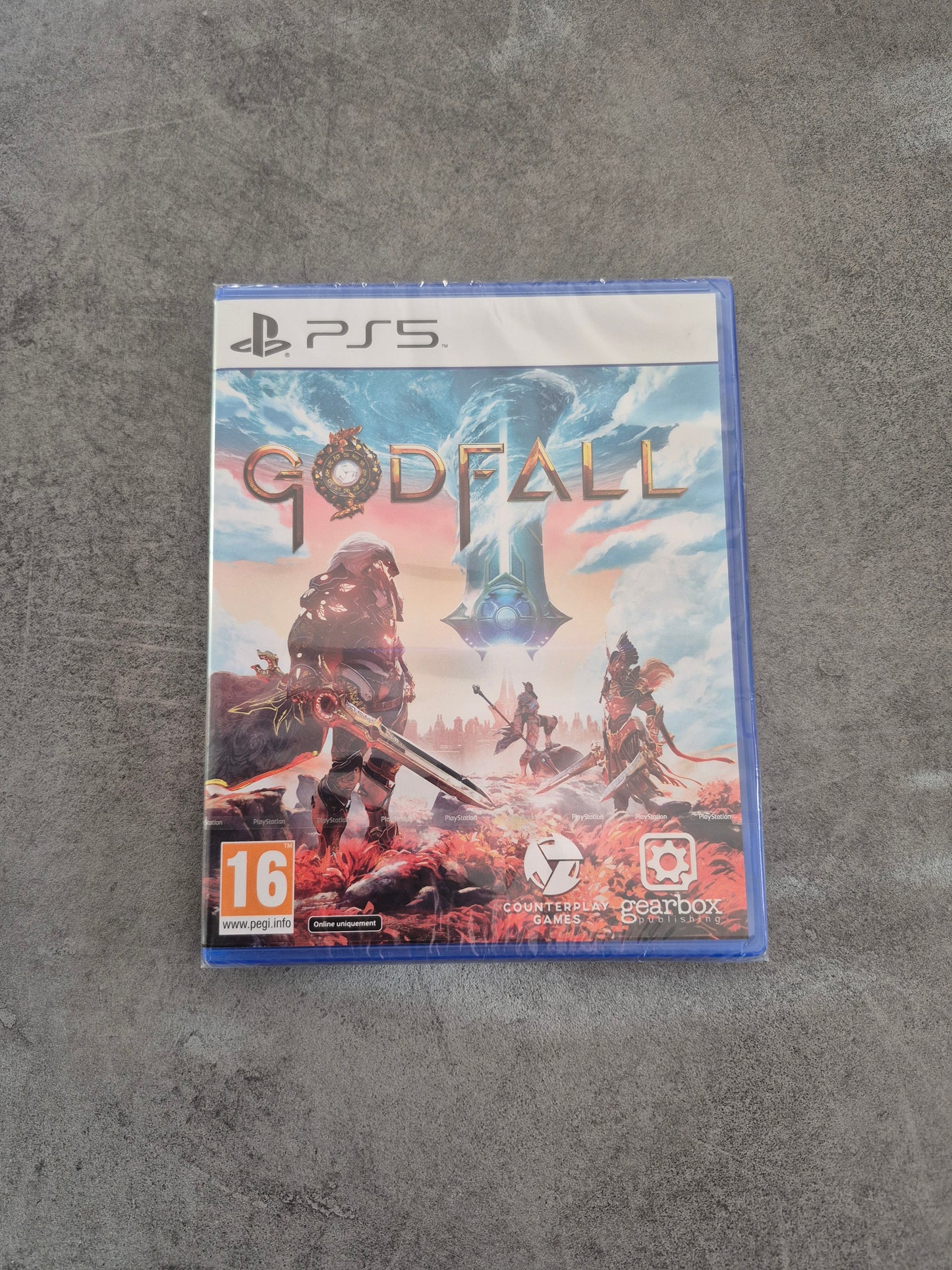 Jeu Godfall - Sony Playstation 5 PS5 - Neuf Pal Fr - GearBox - Scellé