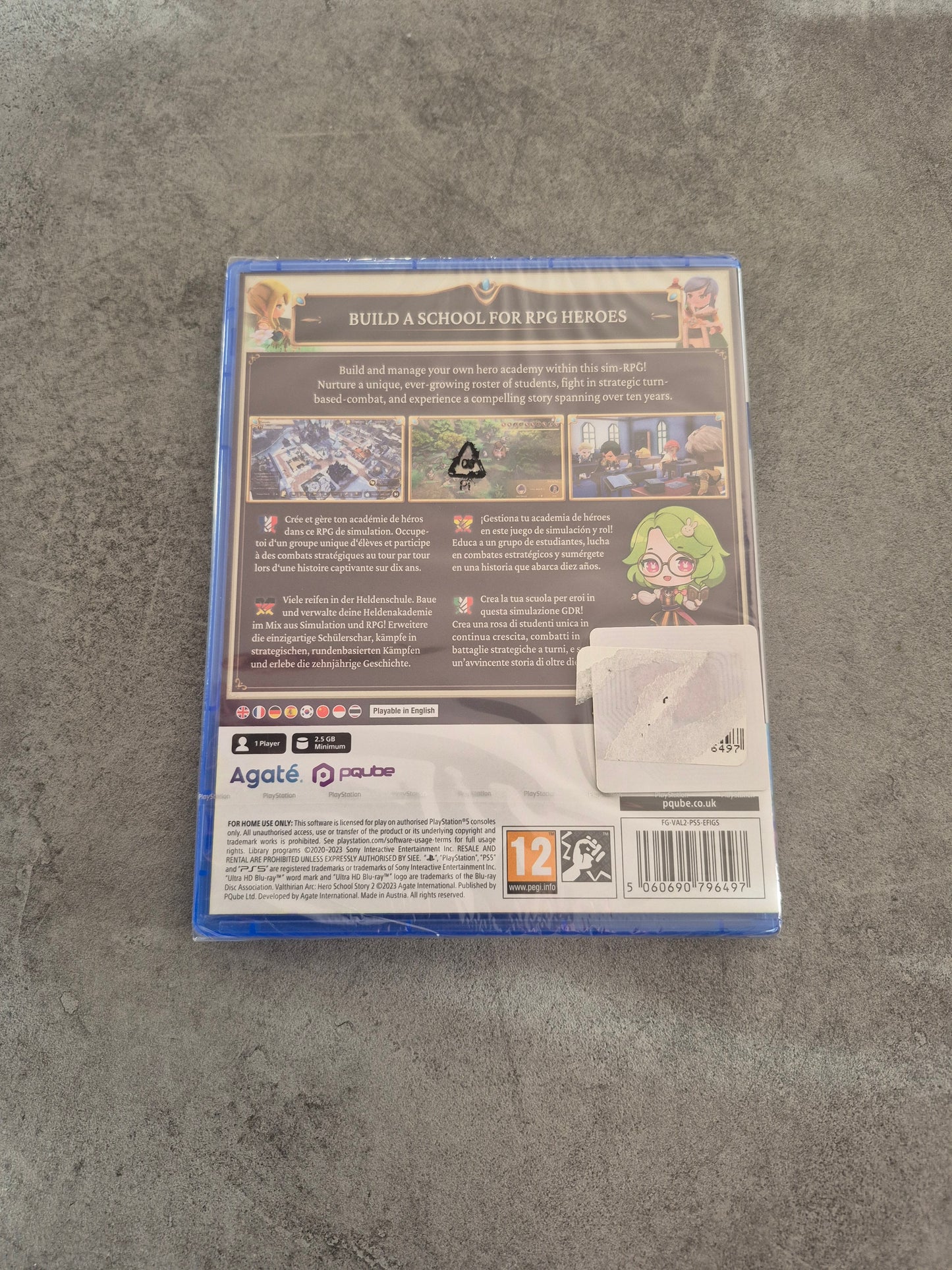 Jeux Playstation 5 / PS5 - Valthirian Arc: Hero School Story 2 - Neuf - FR / VF