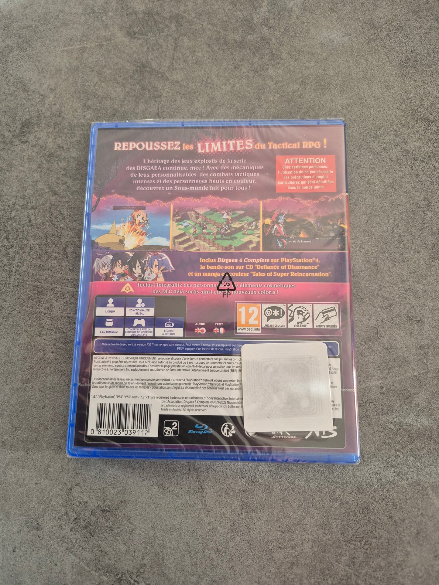 DISGAEA 6 COMPLETE DELUXE EDITION - PS4 - PlayStation 4 - PS5 - PAL FR - Neuf