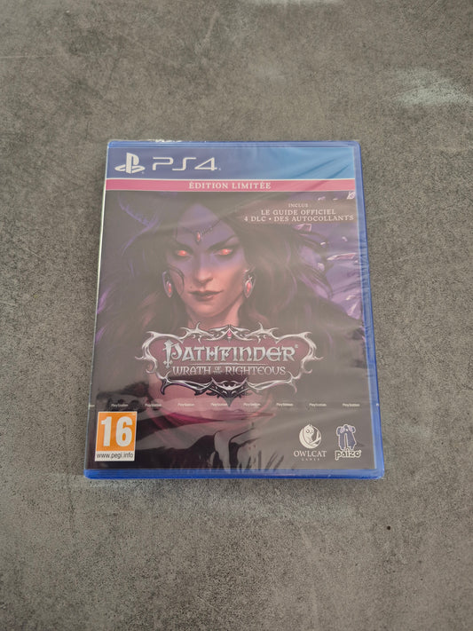 Jeu Pathfinder: Wrath Of The Righteous - édition limitée - Sony Playstation 4 PS4 FR