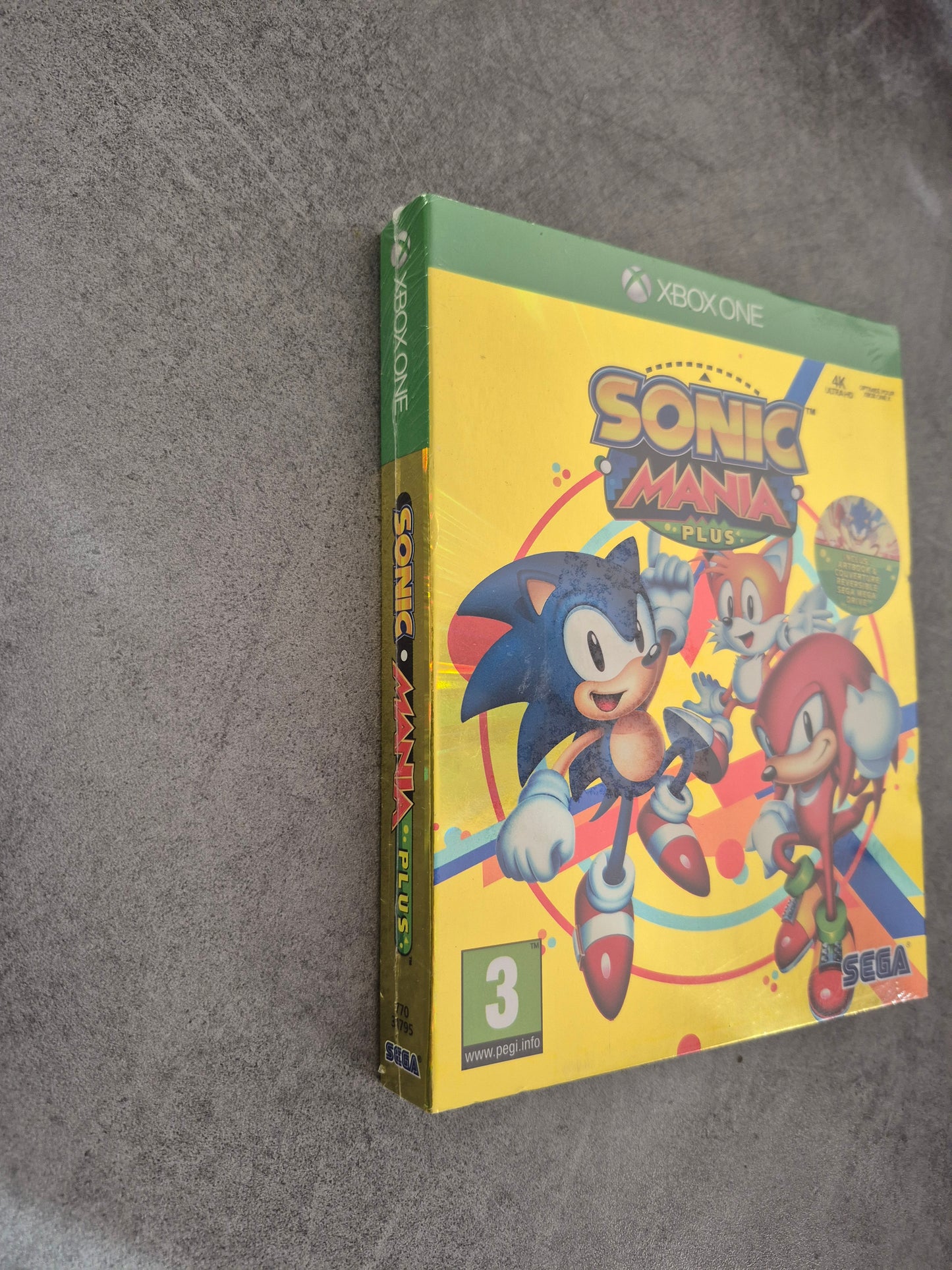 Jeu Sonic Mania Plus - Microsoft Xbox One - Edition Artbook - neuf scellé FR