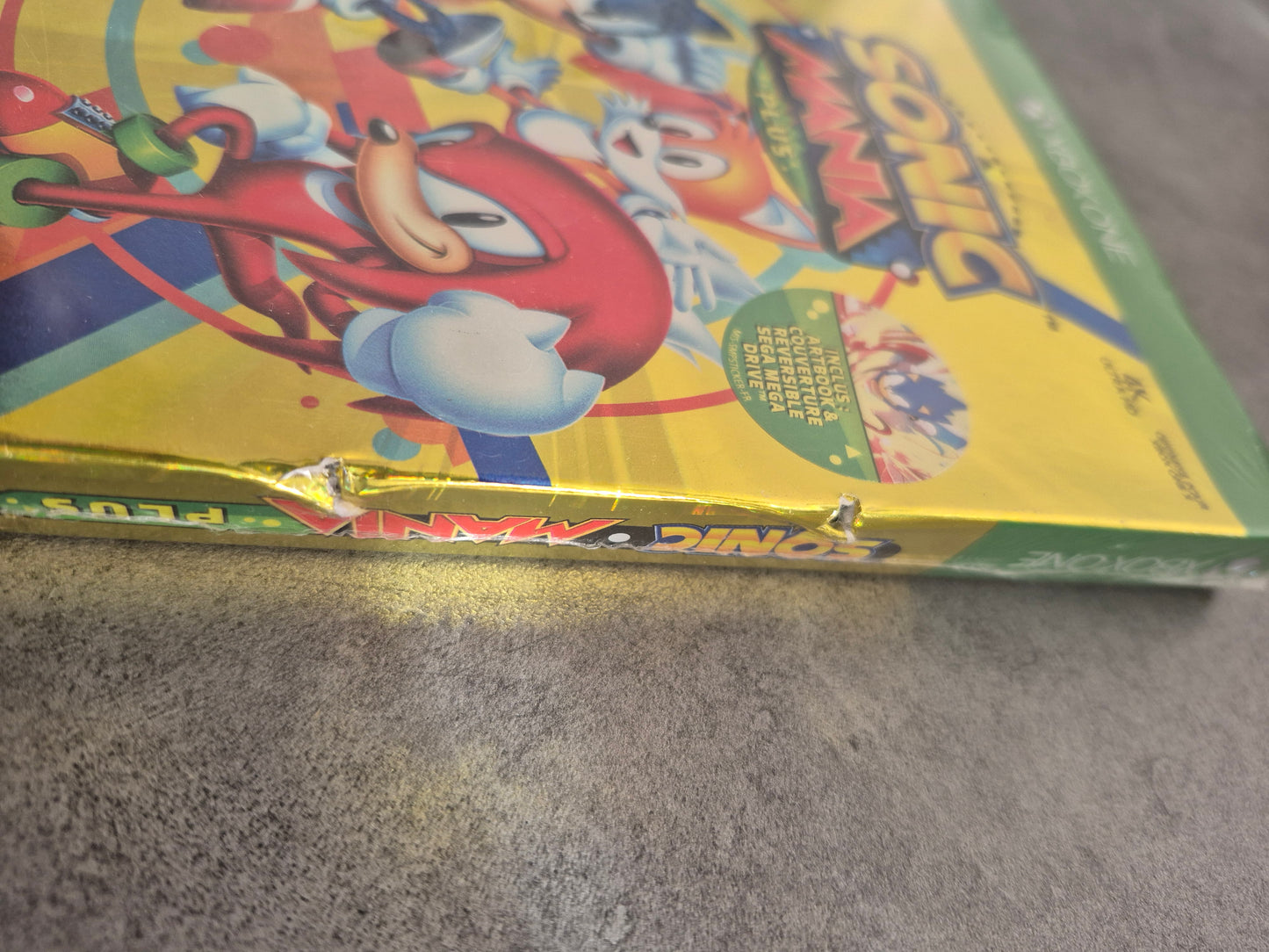 Jeu Sonic Mania Plus - Microsoft Xbox One - Edition Artbook - neuf scellé FR