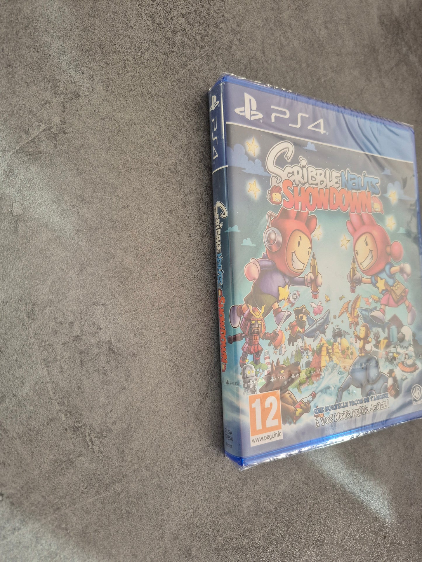 jeu scribble nauts showdown playstation 4 ps4 neuf sous blister Pal Fr