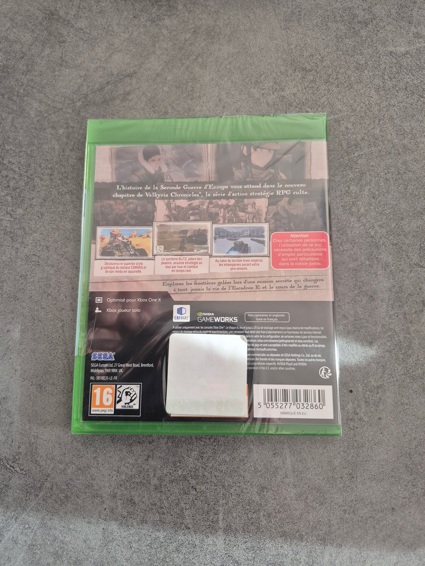 Jeu Valkyria Chronicles 4 [VF] sur Xbox One NEUF sous Blister