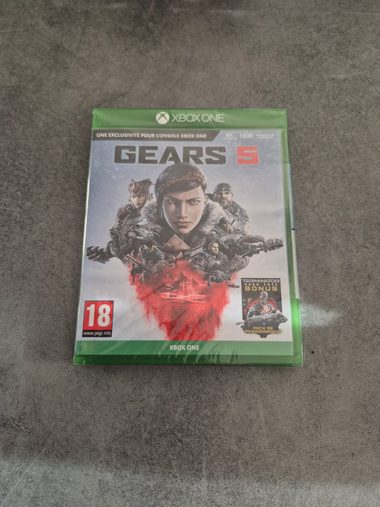 Jeu Gears 5 - Microsoft Xbox One - Neuf sous Blister - FR - Terminator Fate Bonus