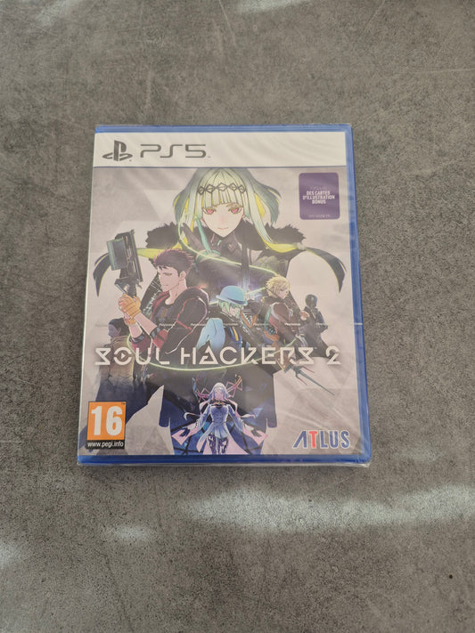Soul Hackers 2 - PS5 - Version Française neuf blister avec cartes incluses Neuf pal Fra Playstation 5