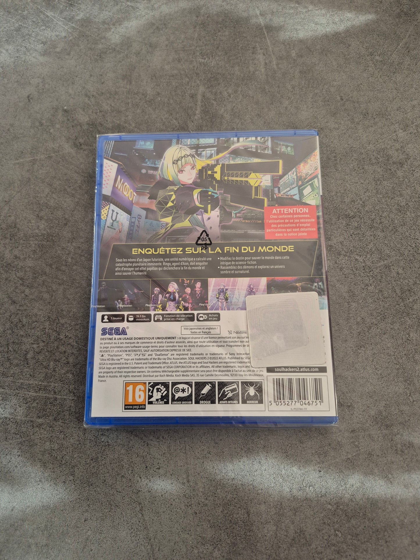 Soul Hackers 2 - PS5 - Version Française neuf blister avec cartes incluses Neuf pal Fra Playstation 5
