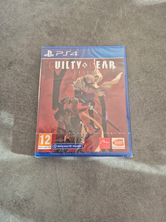 Jeu Guilty Gear Strive PS4 Neuf PAL FR Sony PlayStation 4 Neuf Scellé