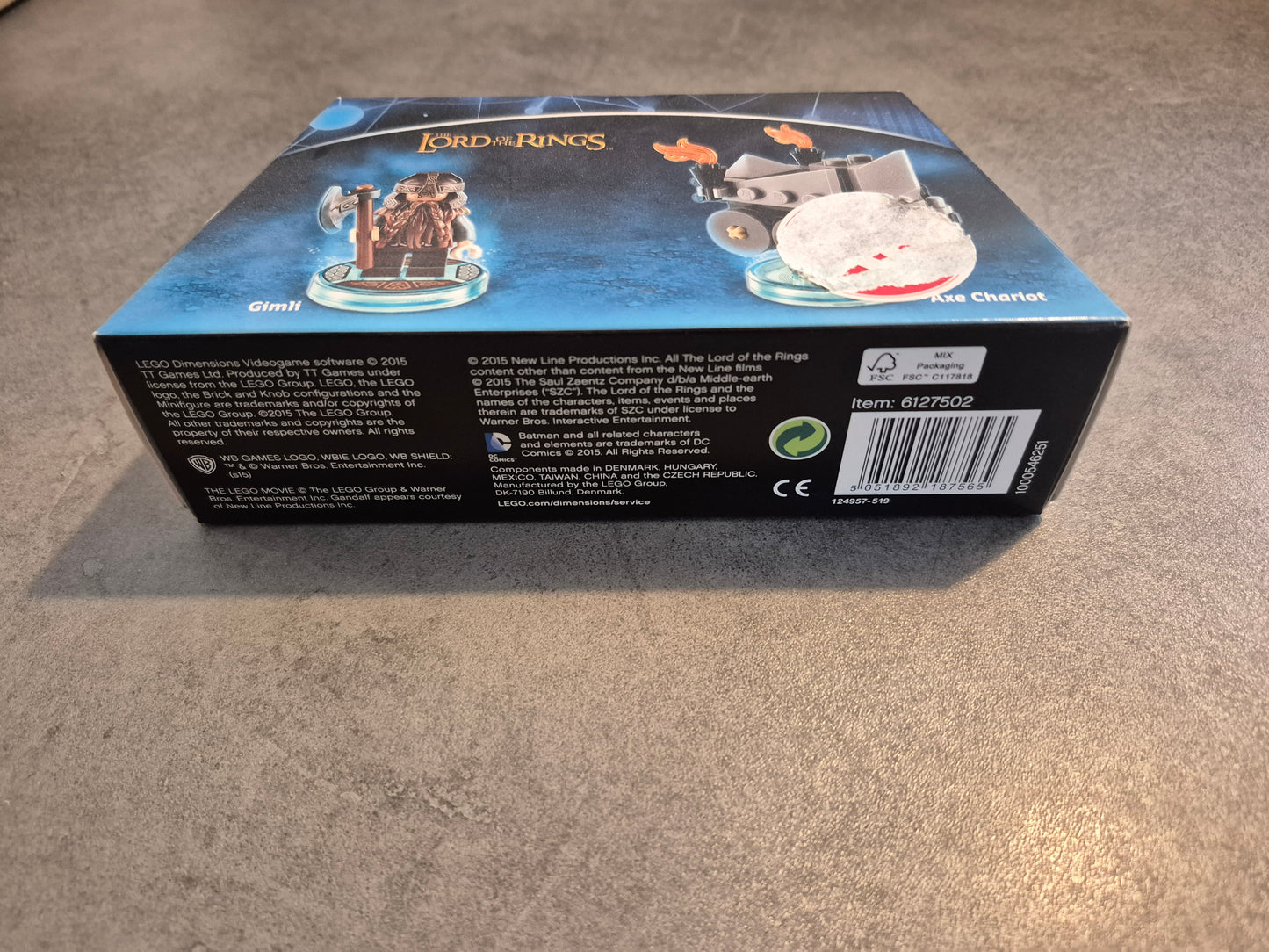 Lego Dimensions - Gimli Fun Pack 71220 - Neuf et scellé