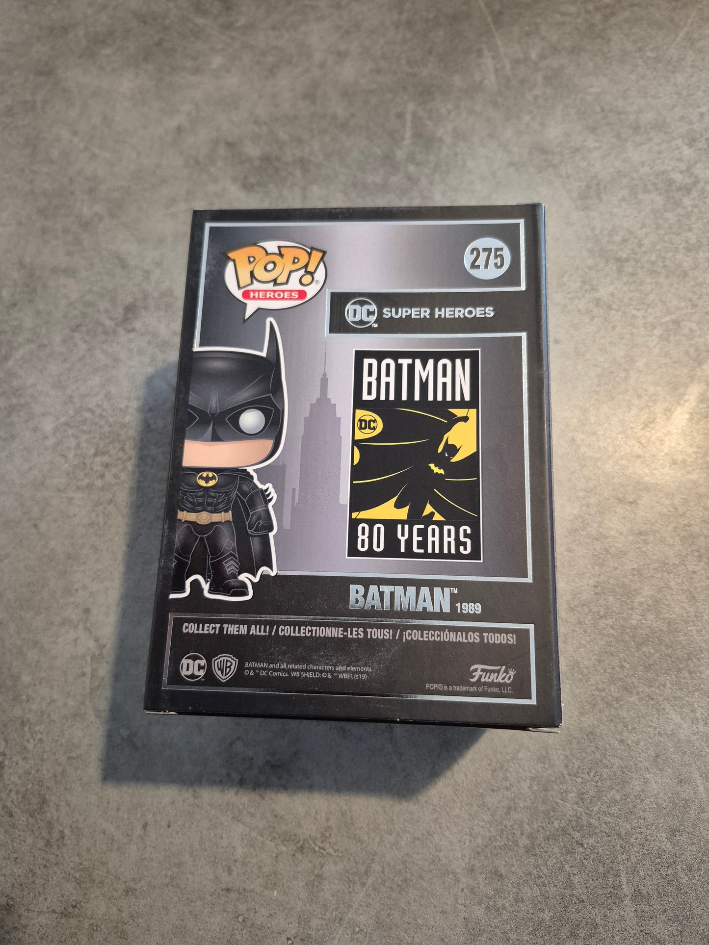 Batman 1989 80ème anniversaire Funko Pop ! Figurine vinyle #275 Neuf