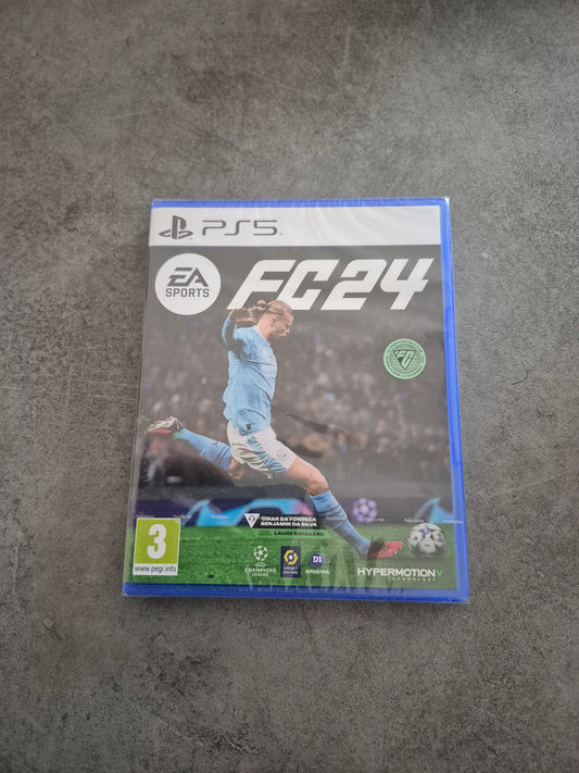 Jeu Fc24 Fc 24 Ea Sports playstation 5 neuf blister scellé VF Footaball Fifa PS5