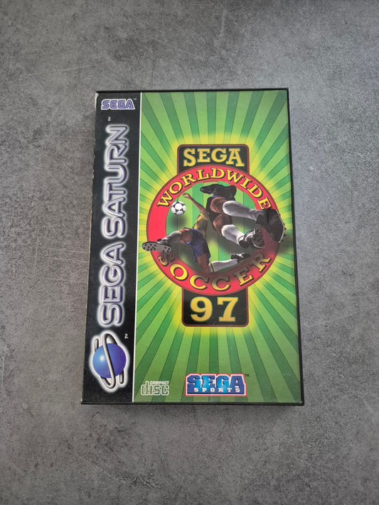 Jeu Sega WorldWide Soccer 97 Sega Saturn Complet PAL Fr