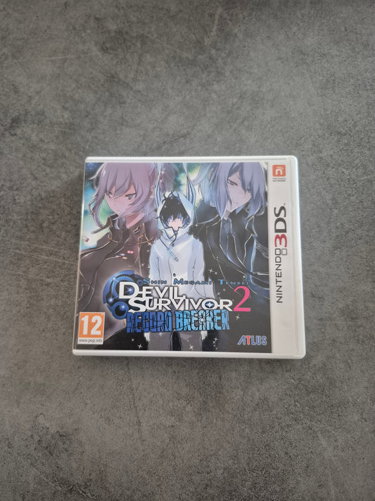 Jeu Shin Megami Tensei Devil Survivor 2 Record Breaker Nintendo 3DS pal Fr Complet