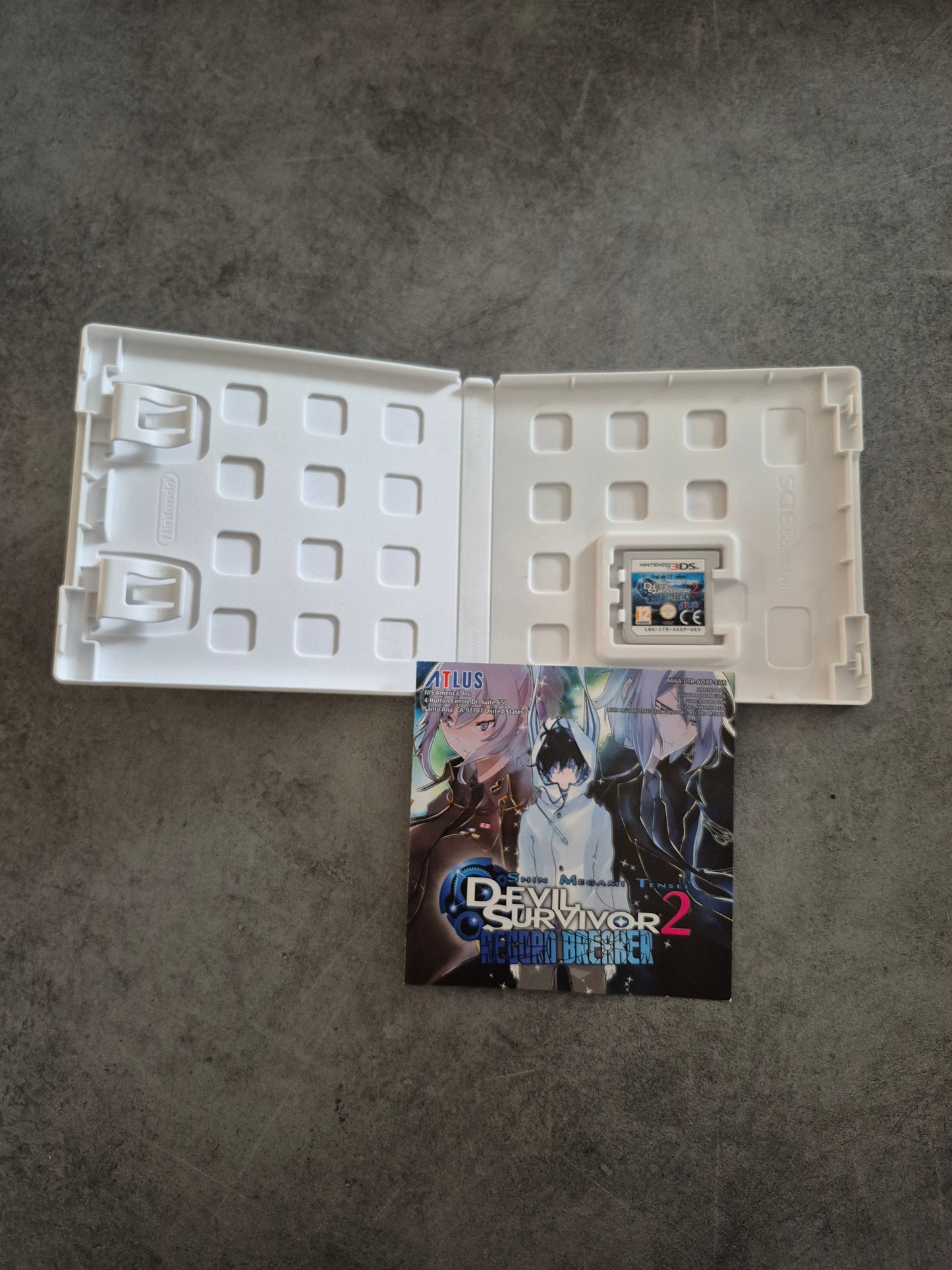 Jeu Shin Megami Tensei Devil Survivor 2 Record Breaker Nintendo 3DS pal Fr Complet