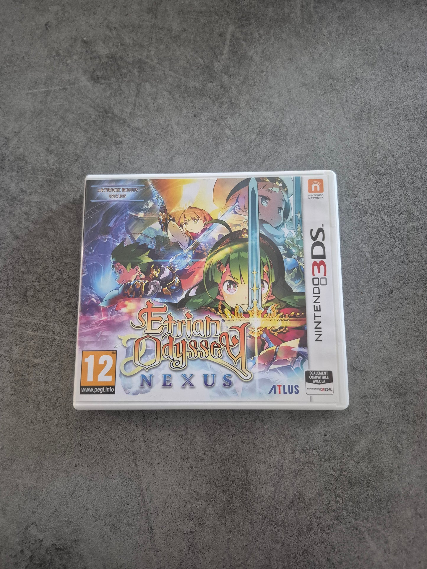 Jeu Etrian Odyssey Nexus Nintendo 3DS Complet PAL Fr