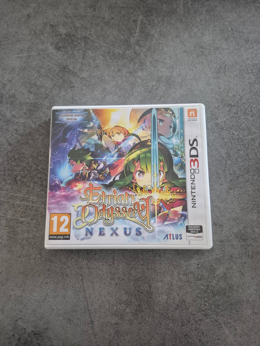 Jeu Etrian Odyssey Nexus Nintendo 3DS Complet PAL Fr