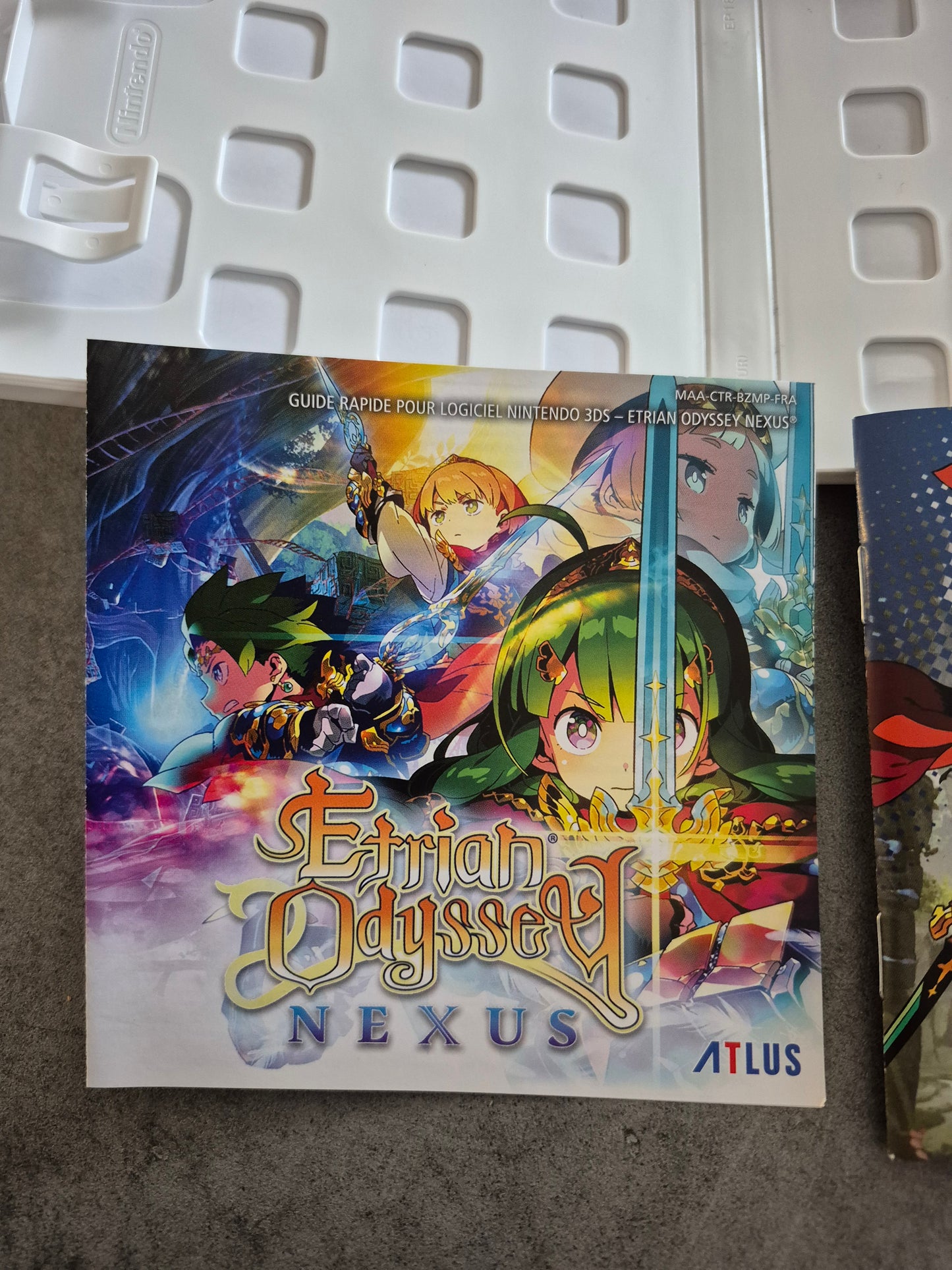 Jeu Etrian Odyssey Nexus Nintendo 3DS Complet PAL Fr