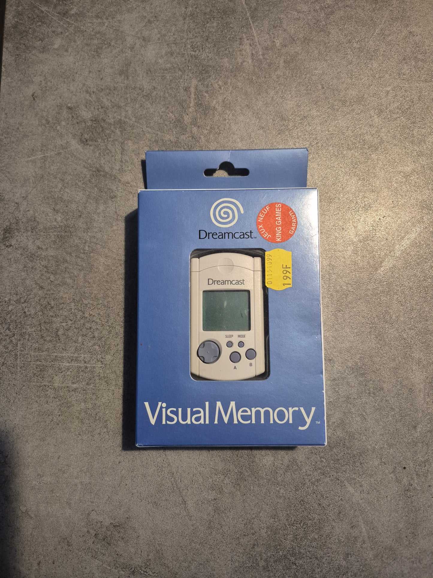 Visual Memory Unit Classic Sega Dreamcast Pal Neuf Brand New