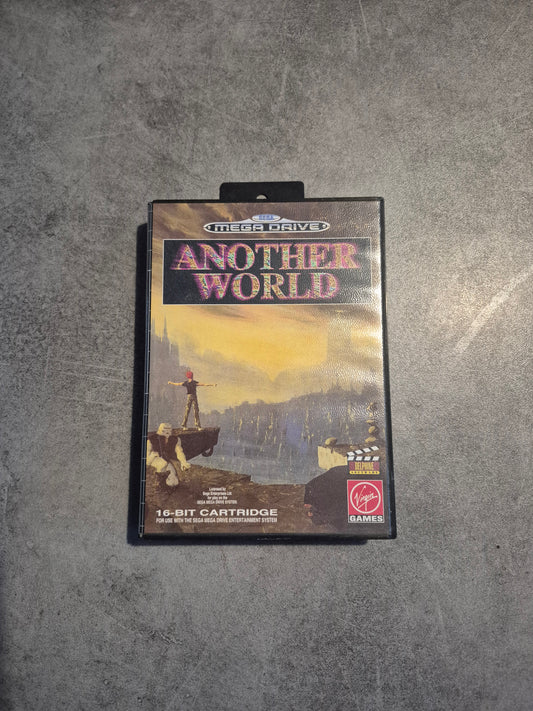 Jeu Another world sega megadrive complet pal excellent état