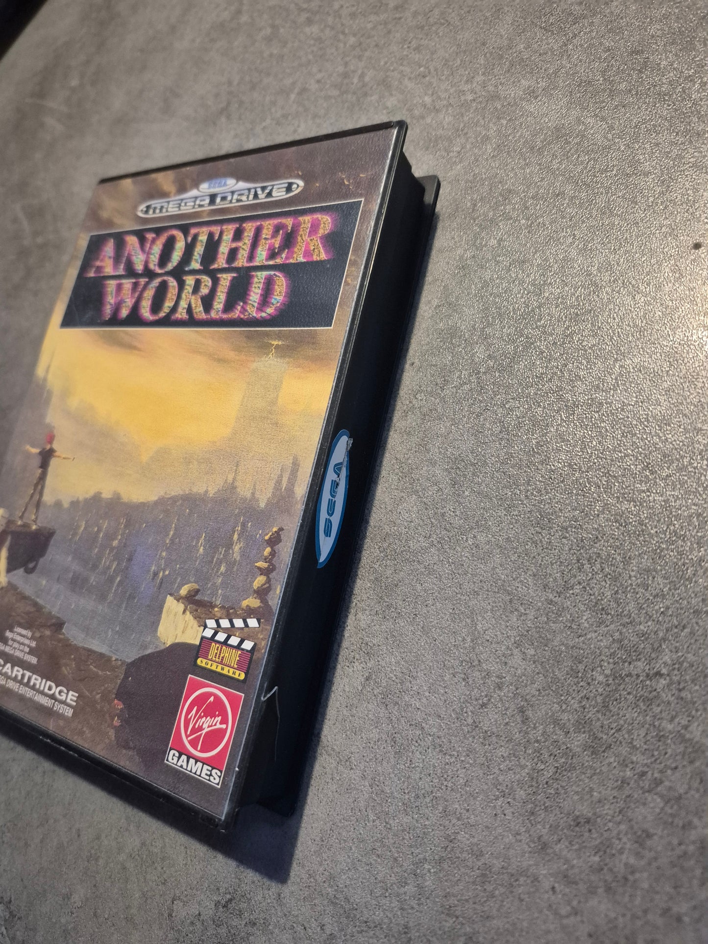 Jeu Another world sega megadrive complet pal excellent état