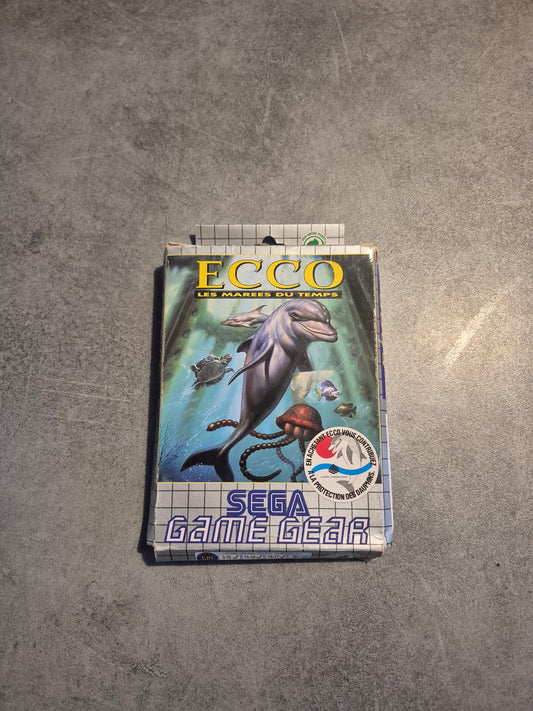 Jeu Ecco Les Marees du temps Sega Game Gear complet Fr