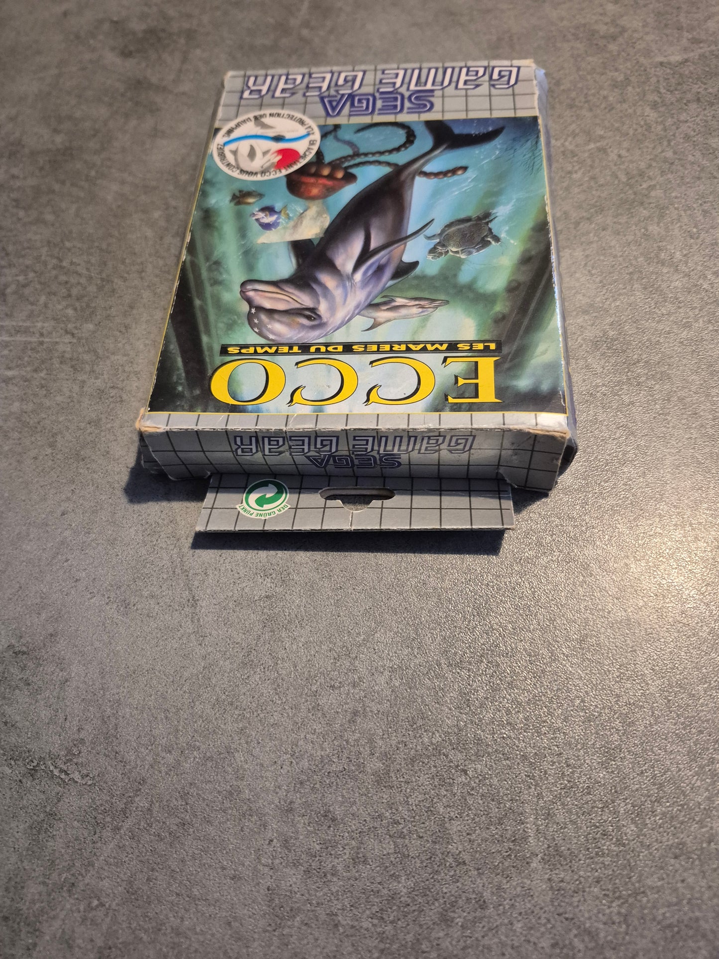 Jeu Ecco Les Marees du temps Sega Game Gear complet Fr