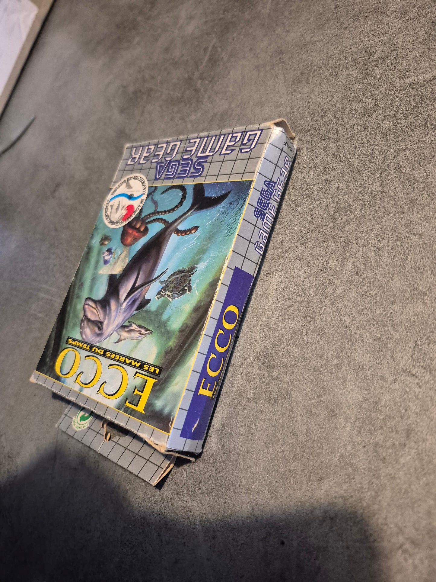 Jeu Ecco Les Marees du temps Sega Game Gear complet Fr