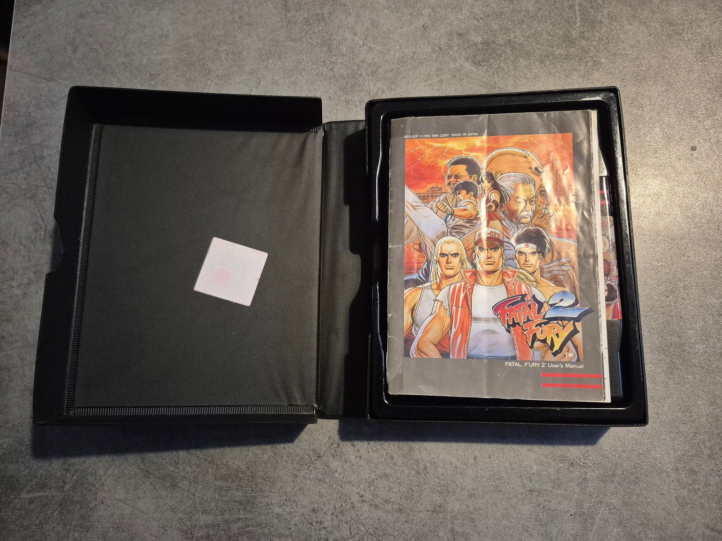Jeu Neo Geo AES Fatal Fury 2 CIB Complet USA Original 100%