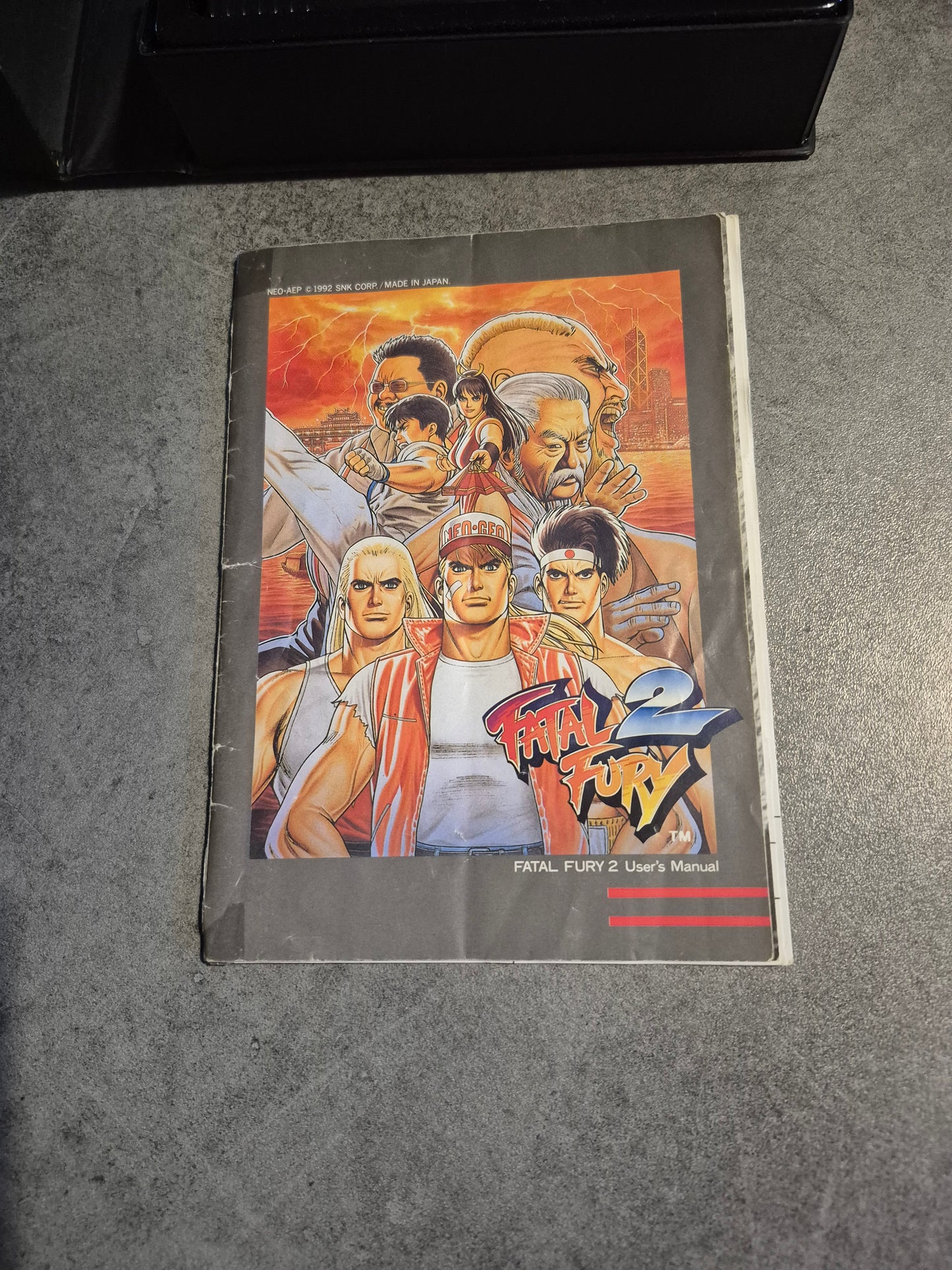 Jeu Neo Geo AES Fatal Fury 2 CIB Complet USA Original 100%