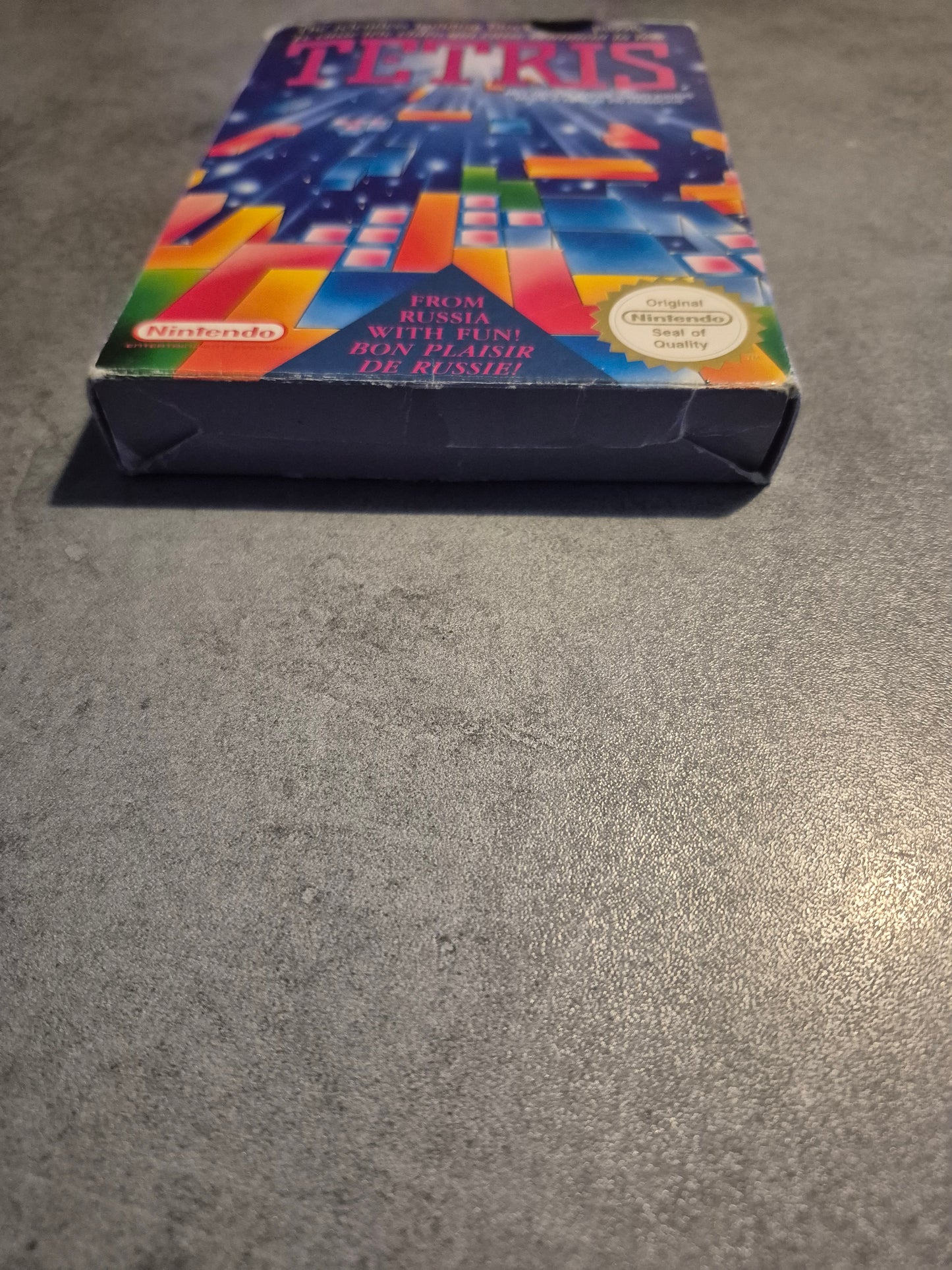 Jeu Tetris Nintendo NES Complet Pal Fah Cib