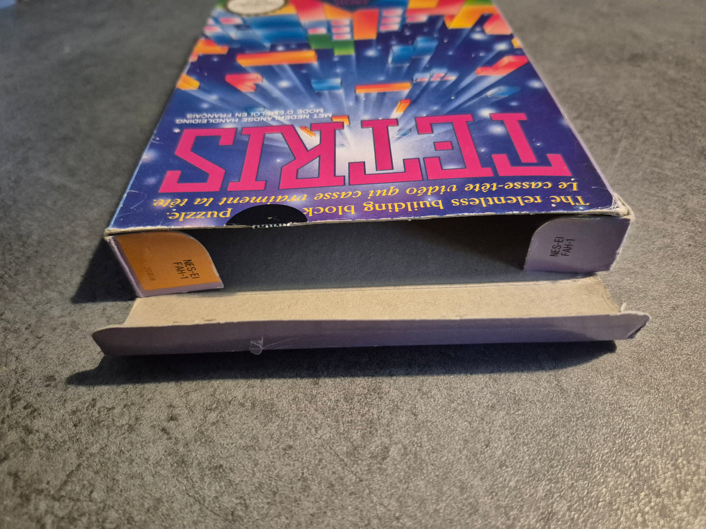 Jeu Tetris Nintendo NES Complet Pal Fah Cib