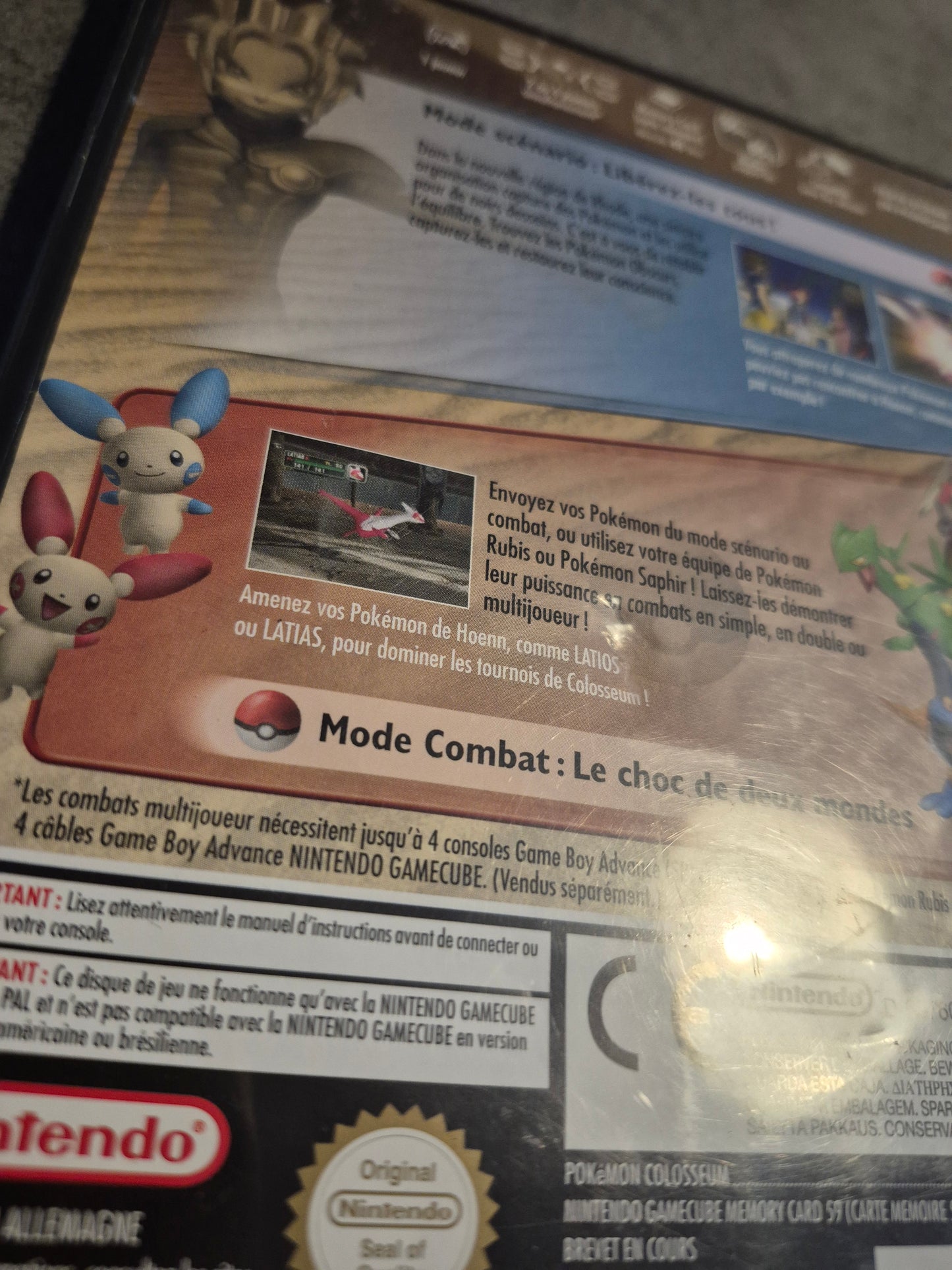 Jeu Pokemon Colosseum Nintendo Gamecube Version Française