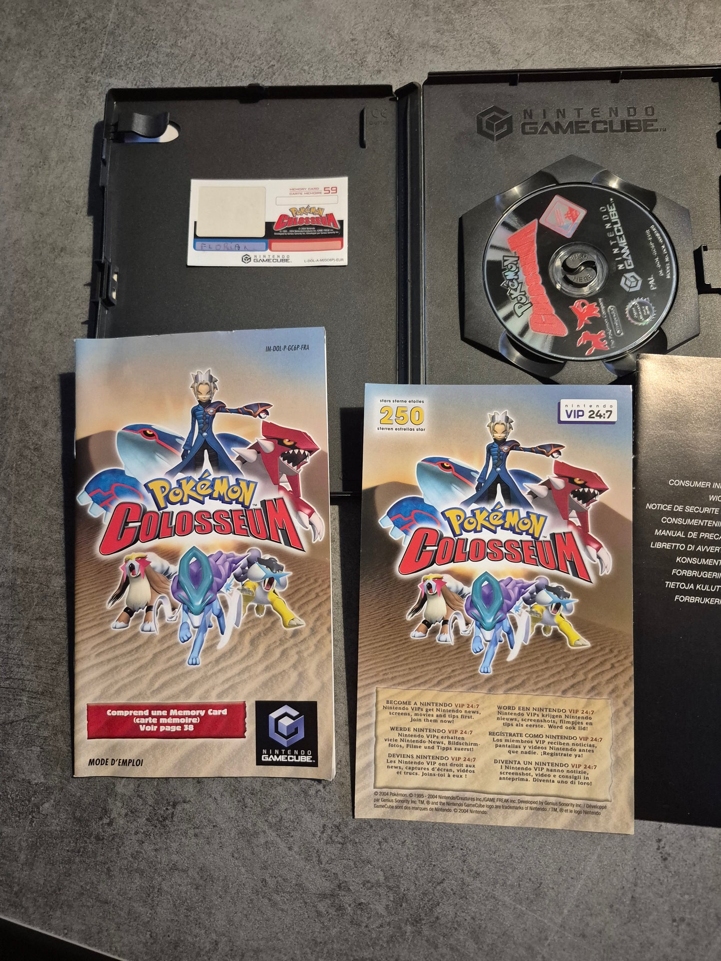 Jeu Pokemon Colosseum Nintendo Gamecube Version Française