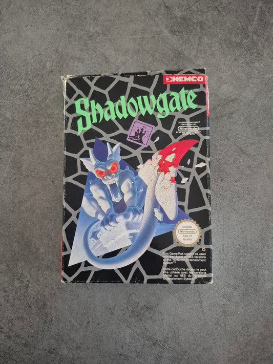 Jeu Shadowgate Nintendo Nes - Pal Fra B