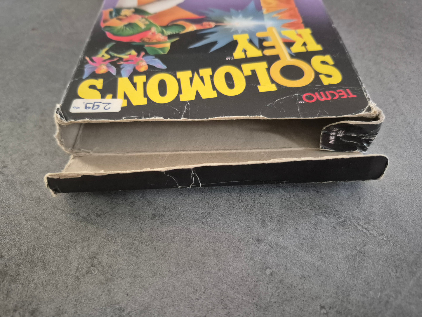 Jeu Solomon's Key sur Nintendo NES Sans notice version originale Pal Ecc Fah