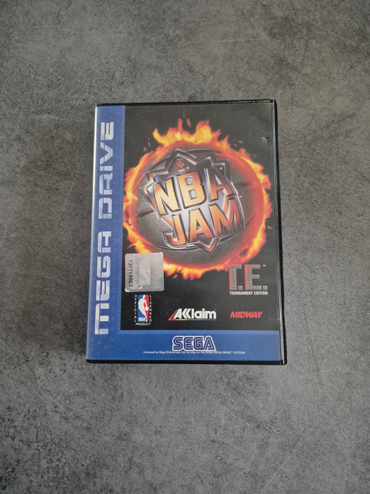 Jeu NBA Jam T.E. Tournament Edition Sega Megadrive PAL complet avec boite et notice