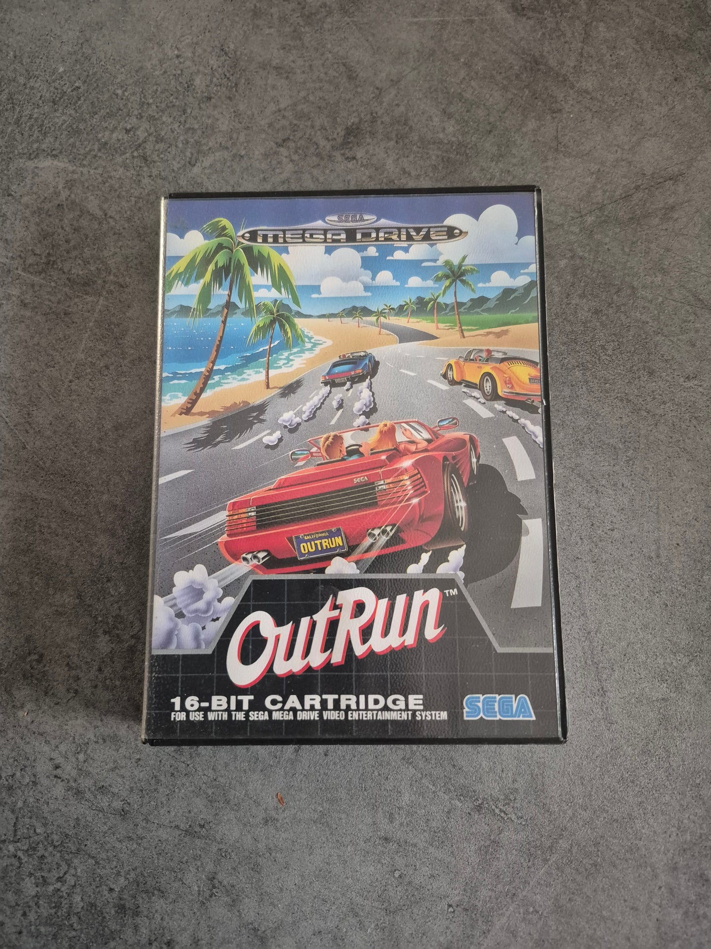 Jeu OutRun - SEGA Megadrive Mega Drive - Complet Pal