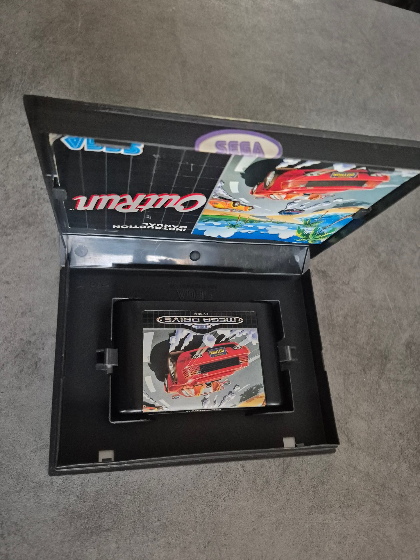 Jeu OutRun - SEGA Megadrive Mega Drive - Complet Pal