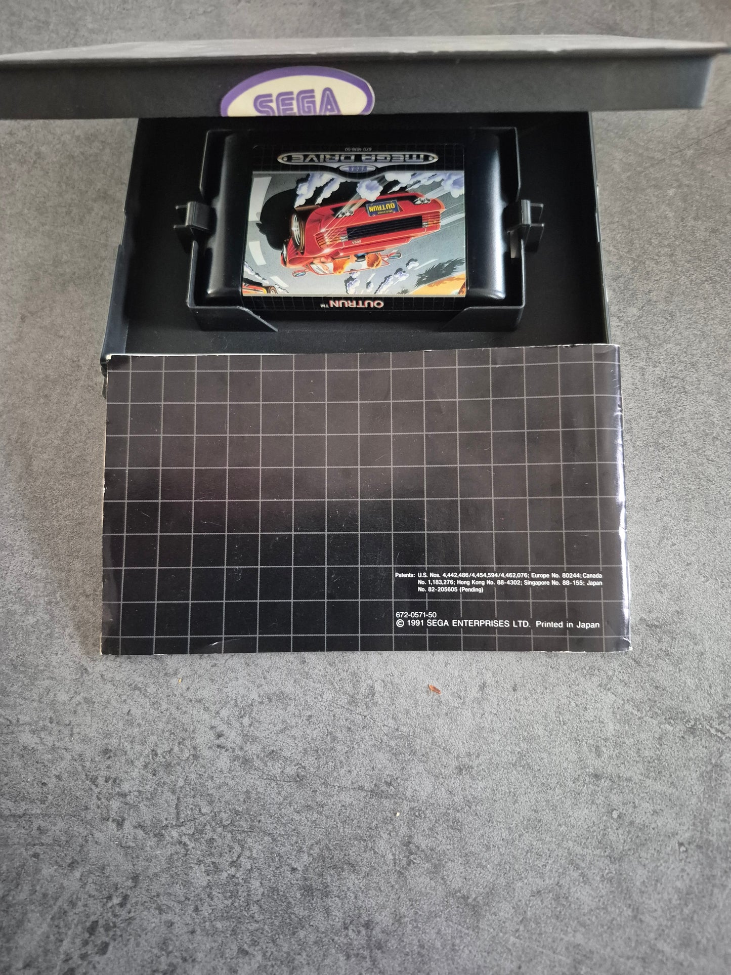 Jeu OutRun - SEGA Megadrive Mega Drive - Complet Pal