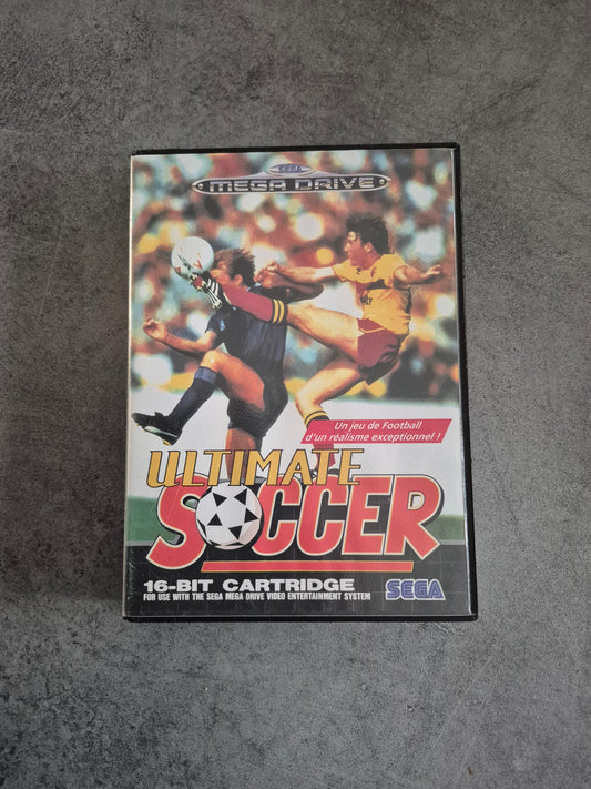 Jeu Sega Megadrive Mega Drive Ultimate Soccer complet Pal Cib