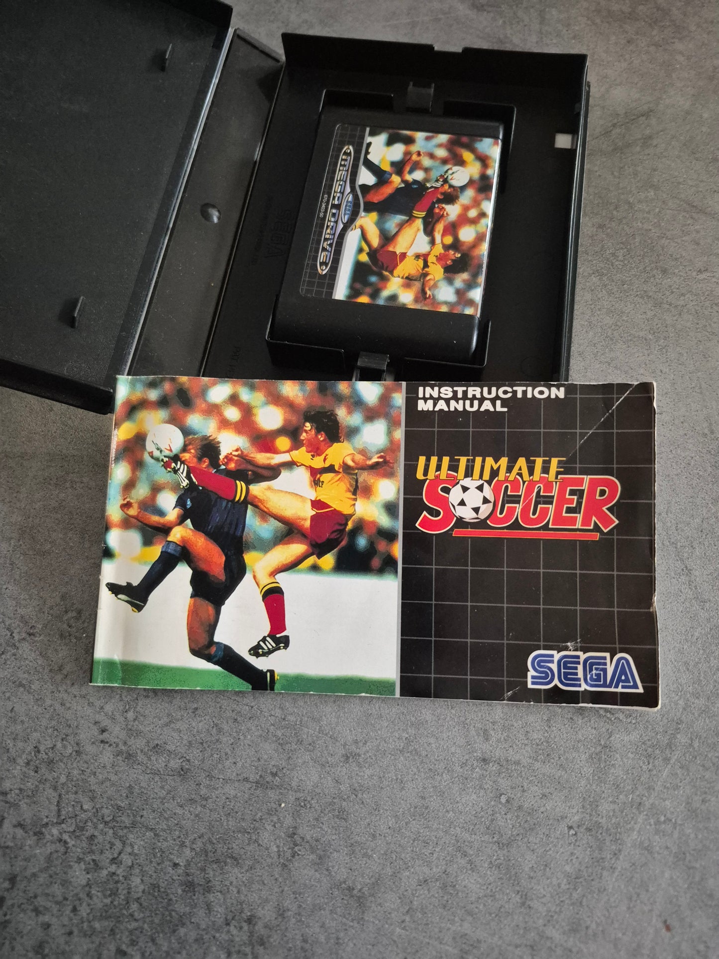 Jeu Sega Megadrive Mega Drive Ultimate Soccer complet Pal Cib
