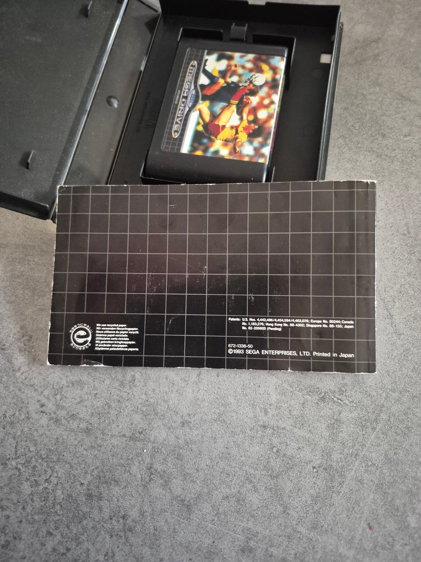 Jeu Sega Megadrive Mega Drive Ultimate Soccer complet Pal Cib