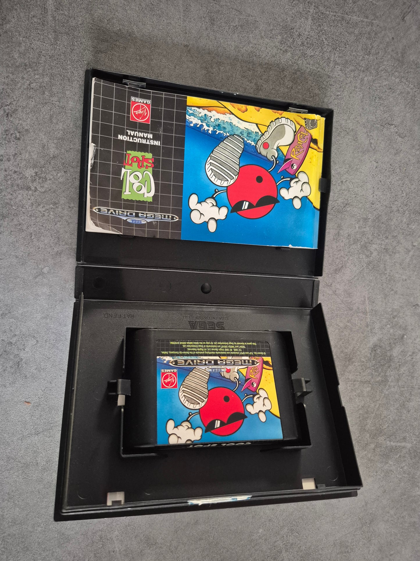 Jeu Cool Spot - Sega Mega Drive Megadrive MD Complet Pal Euro