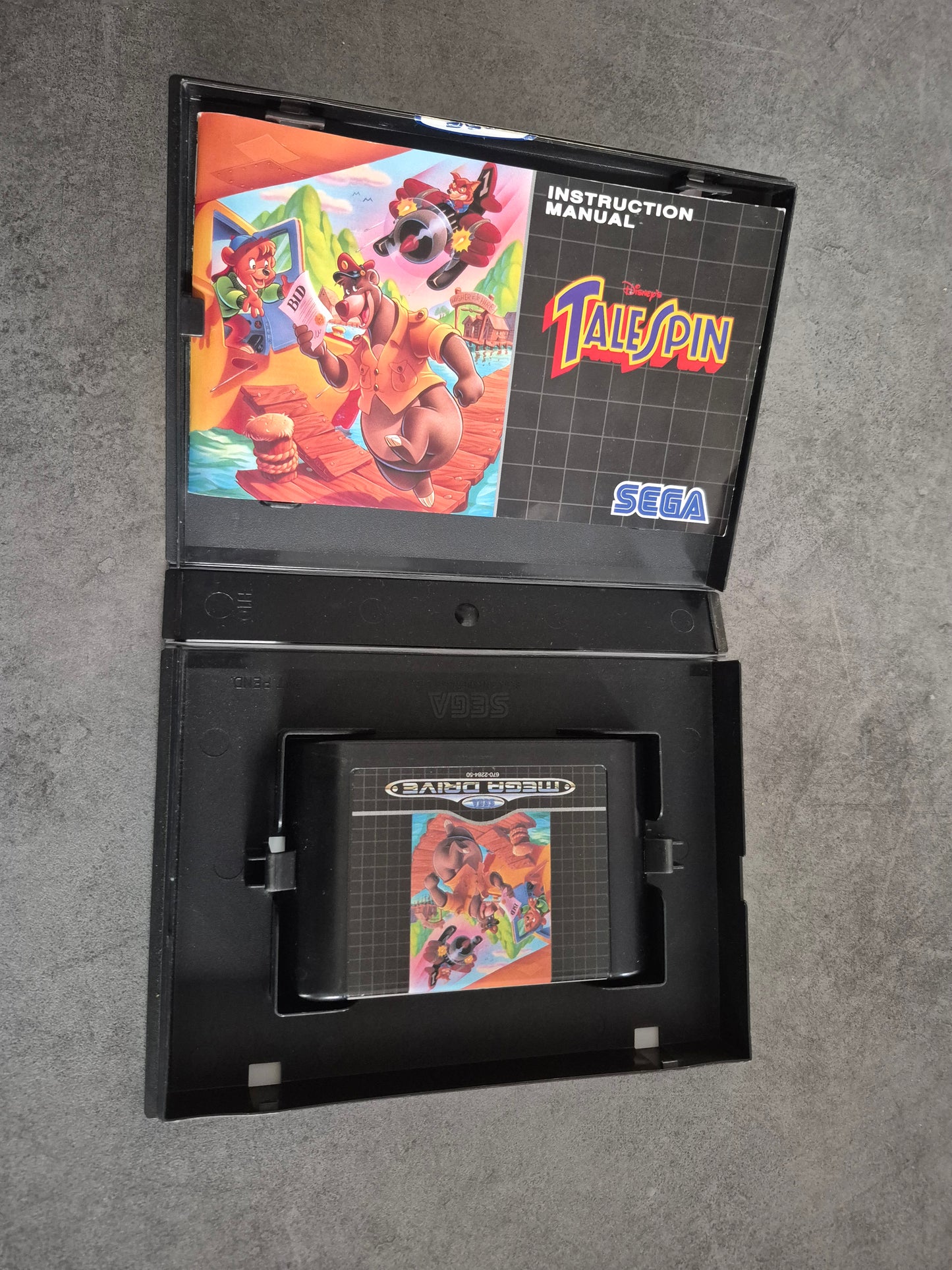 Jeu Talespin Sega Megadrive Mega Drive Complet PAL